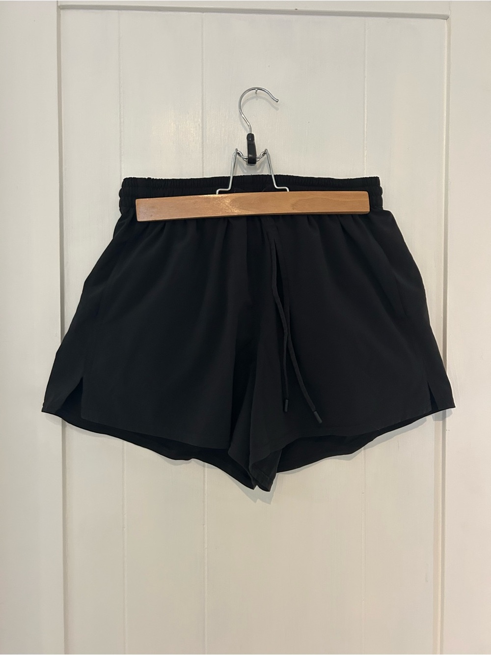 lululemon athletica Black Pace Rival high rise 3”